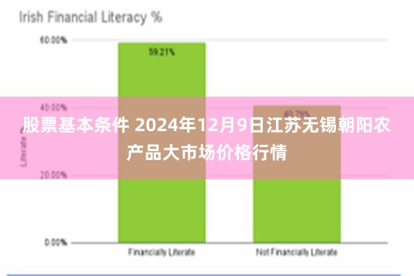 股票基本条件 2024年12月9日江苏无锡朝阳农产品大市场价格行情