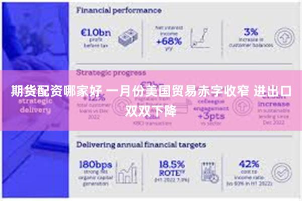 期货配资哪家好 一月份美国贸易赤字收窄 进出口双双下降